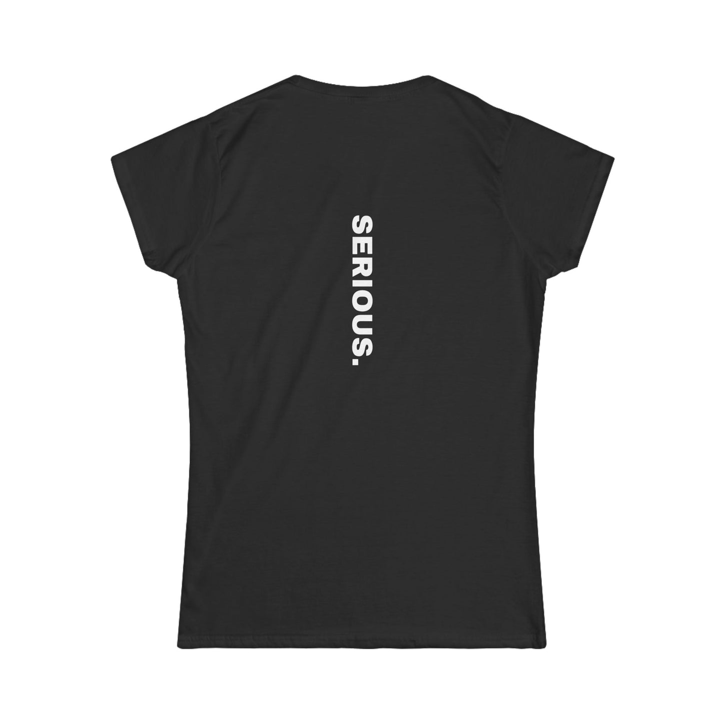 Trendy Diana Boss Graphic Tee - Women's Softstyle Tee - Comfortable Everyday Wear, Perfect for Casual Outings, Gifts, Birthdays, and Celebrations "TAKE ME SERIOUS"