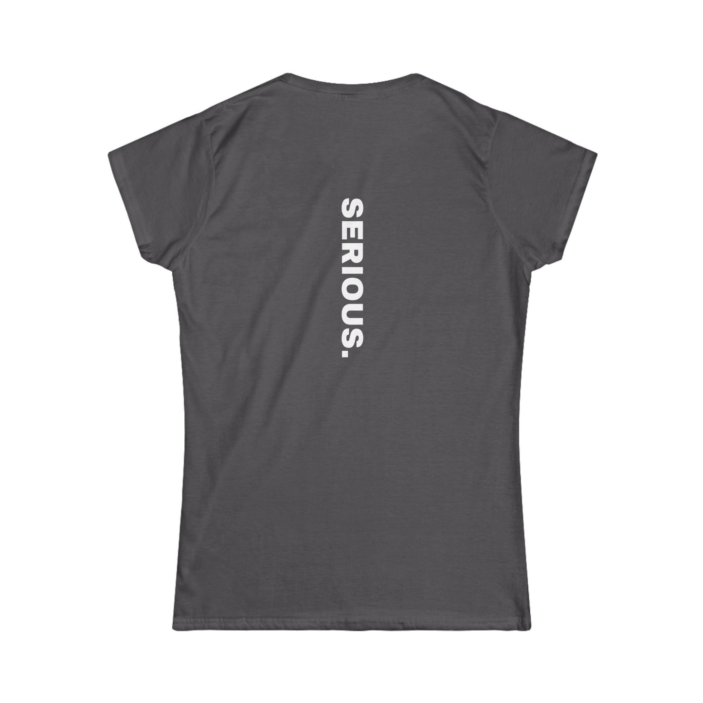 Trendy Diana Boss Graphic Tee - Women's Softstyle Tee - Comfortable Everyday Wear, Perfect for Casual Outings, Gifts, Birthdays, and Celebrations "TAKE ME SERIOUS"