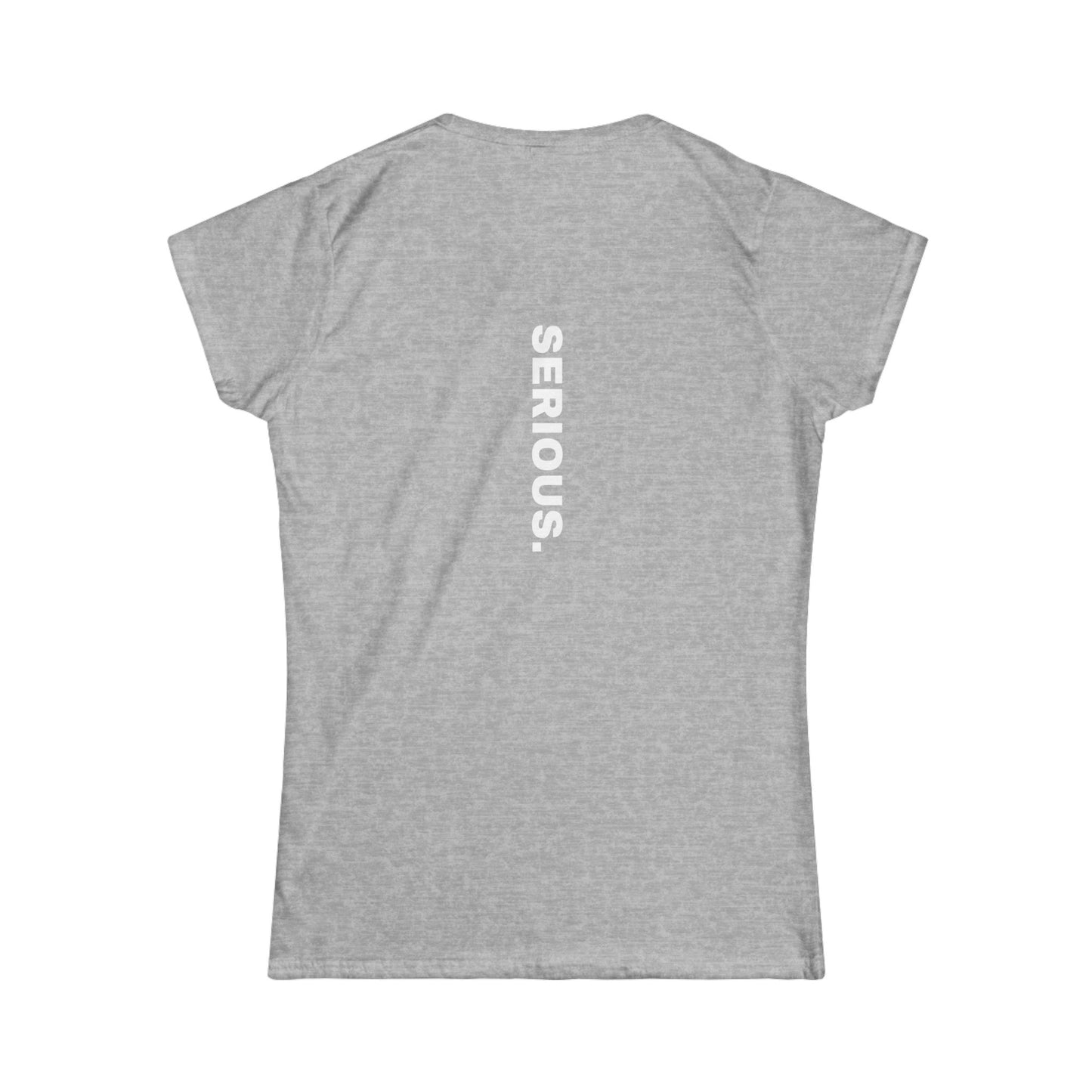 Trendy Diana Boss Graphic Tee - Women's Softstyle Tee - Comfortable Everyday Wear, Perfect for Casual Outings, Gifts, Birthdays, and Celebrations "TAKE ME SERIOUS"