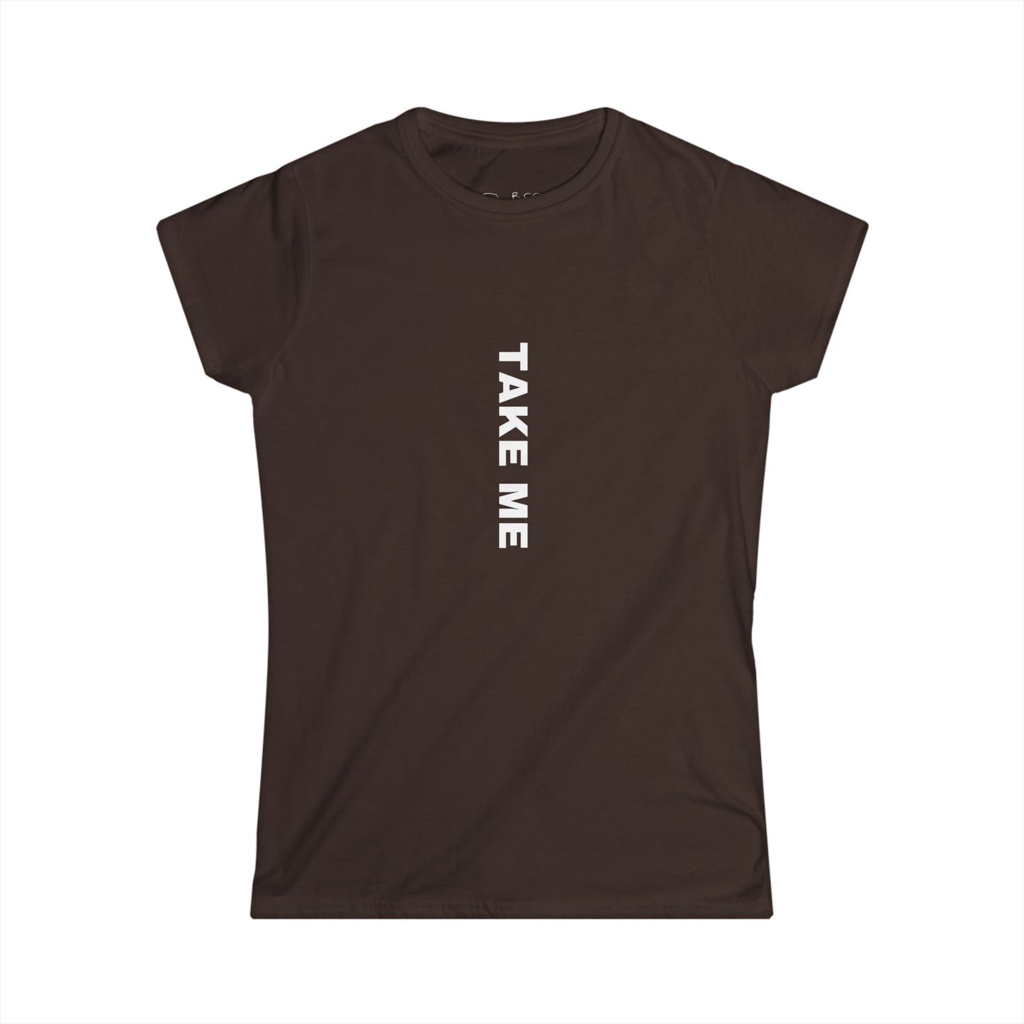 Trendy Diana Boss Graphic Tee - Women's Softstyle Tee - Comfortable Everyday Wear, Perfect for Casual Outings, Gifts, Birthdays, and Celebrations "TAKE ME SERIOUS"