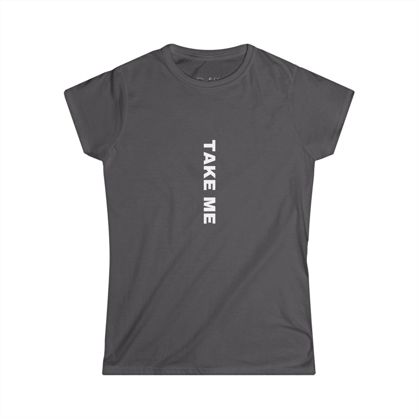 Trendy Diana Boss Graphic Tee - Women's Softstyle Tee - Comfortable Everyday Wear, Perfect for Casual Outings, Gifts, Birthdays, and Celebrations "TAKE ME SERIOUS"