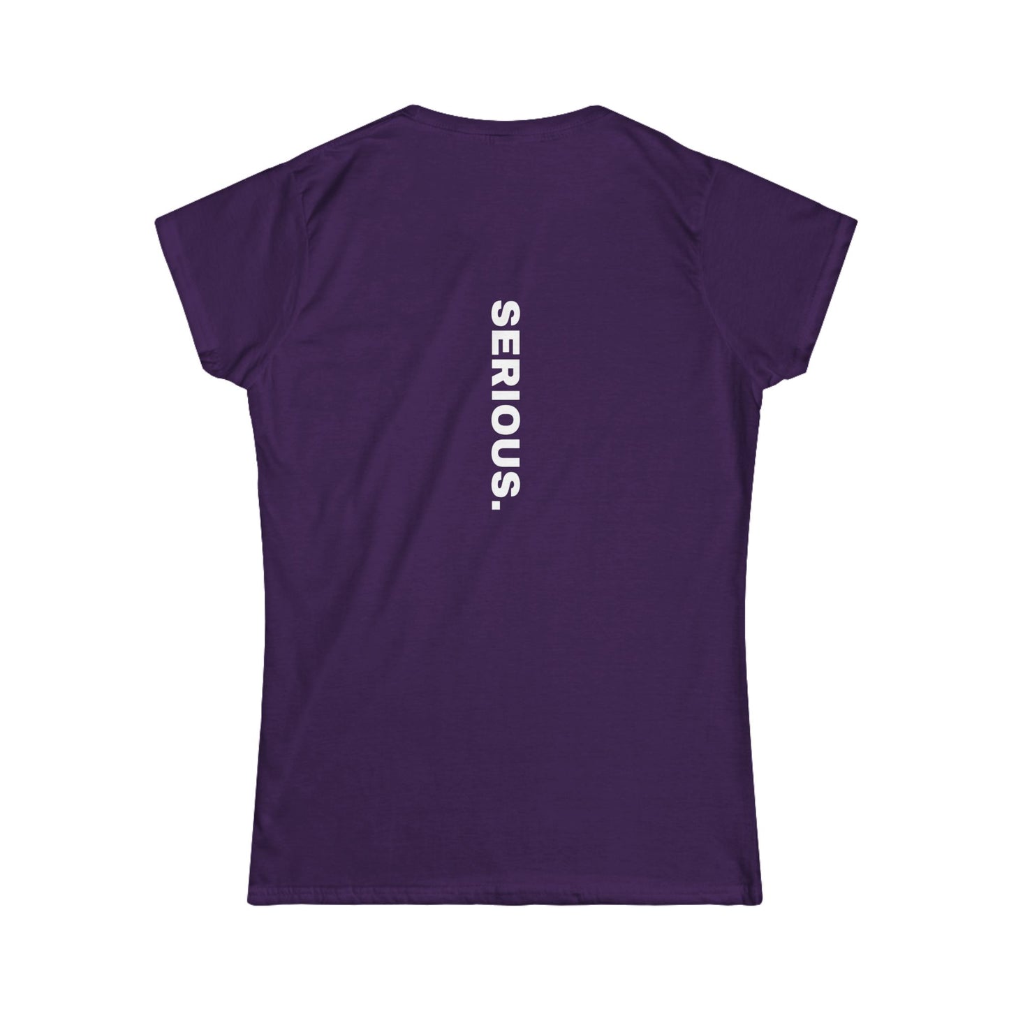 Trendy Diana Boss Graphic Tee - Women's Softstyle Tee - Comfortable Everyday Wear, Perfect for Casual Outings, Gifts, Birthdays, and Celebrations "TAKE ME SERIOUS"