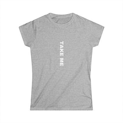 Trendy Diana Boss Graphic Tee - Women's Softstyle Tee - Comfortable Everyday Wear, Perfect for Casual Outings, Gifts, Birthdays, and Celebrations "TAKE ME SERIOUS"