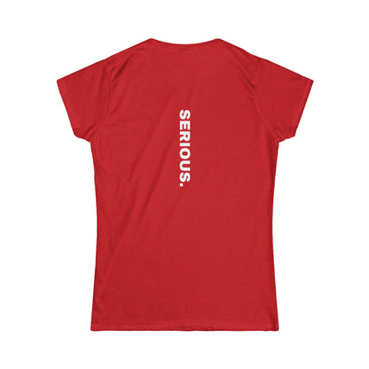Trendy Diana Boss Graphic Tee - Women's Softstyle Tee - Comfortable Everyday Wear, Perfect for Casual Outings, Gifts, Birthdays, and Celebrations "TAKE ME SERIOUS"