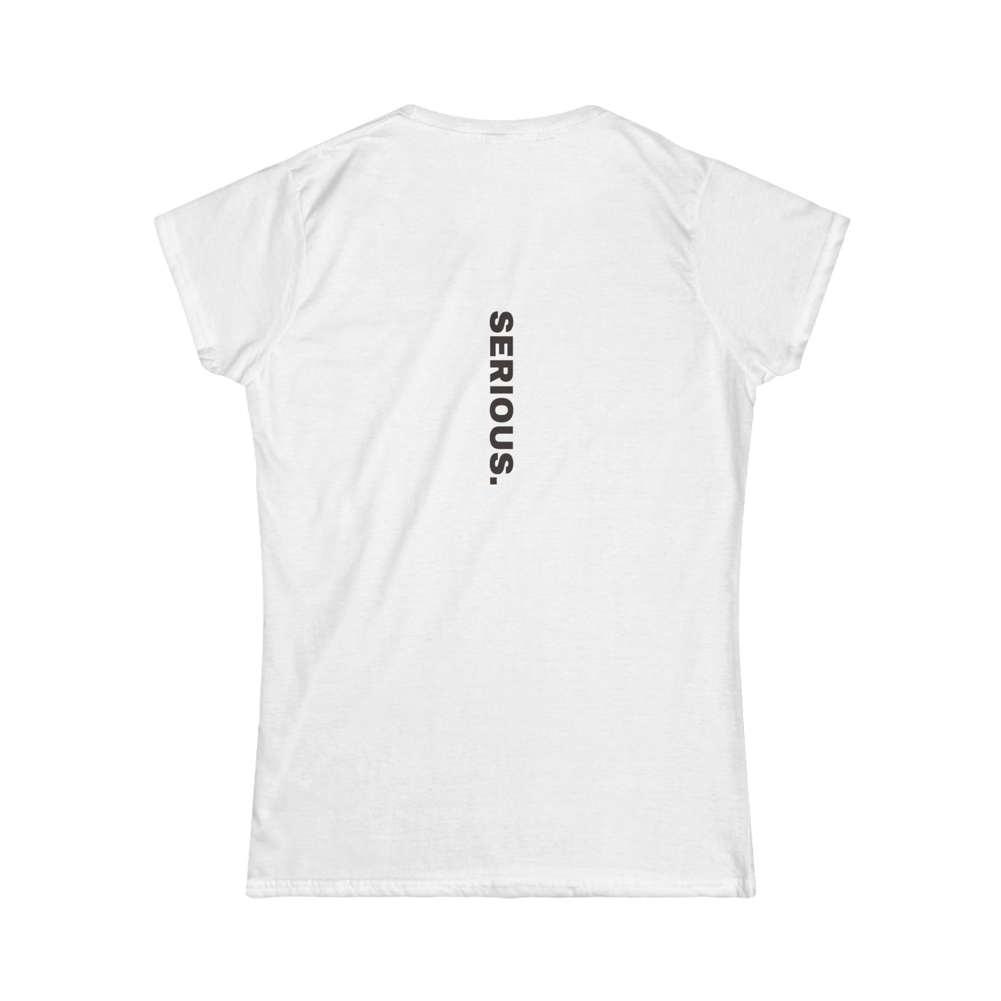 Trendy Diana Boss Graphic Tee - Women's Softstyle Tee - Comfortable Everyday Wear, Perfect for Casual Outings, Gifts, Birthdays, and Celebrations "TAKE ME SERIOUS"