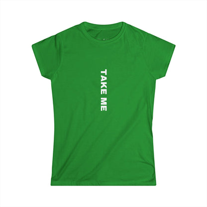 Trendy Diana Boss Graphic Tee - Women's Softstyle Tee - Comfortable Everyday Wear, Perfect for Casual Outings, Gifts, Birthdays, and Celebrations "TAKE ME SERIOUS"
