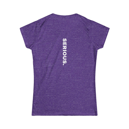 Trendy Diana Boss Graphic Tee - Women's Softstyle Tee - Comfortable Everyday Wear, Perfect for Casual Outings, Gifts, Birthdays, and Celebrations "TAKE ME SERIOUS"