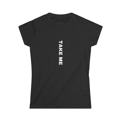 Trendy Diana Boss Graphic Tee - Women's Softstyle Tee - Comfortable Everyday Wear, Perfect for Casual Outings, Gifts, Birthdays, and Celebrations "TAKE ME SERIOUS"