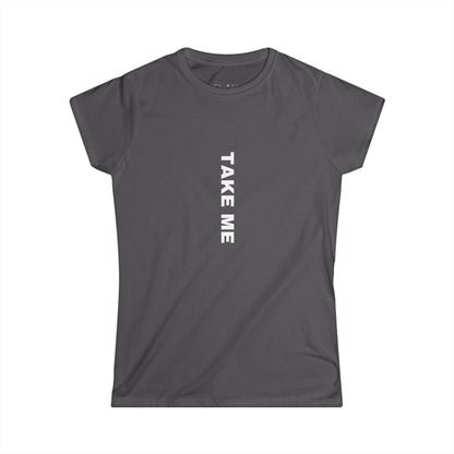 Trendy Diana Boss Graphic Tee - Women's Softstyle Tee - Comfortable Everyday Wear, Perfect for Casual Outings, Gifts, Birthdays, and Celebrations "TAKE ME SERIOUS"