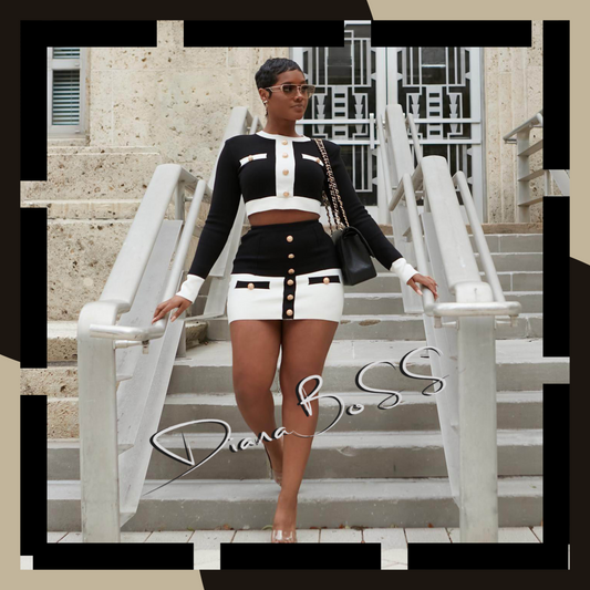 DIANA BOSS BUSINESS SUIT- SKIRT SET